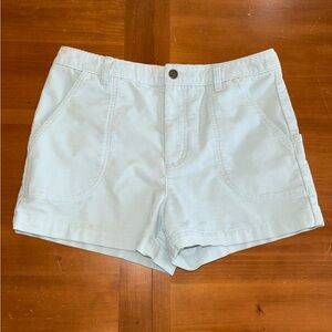 Patagonia Worn Wear Corduroy Shorts Sz Womens 12 Blue Organic Cotton Outdoorsy
